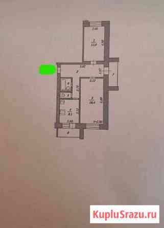 2-к квартира, 56 кв.м., 4/9 эт. Майский