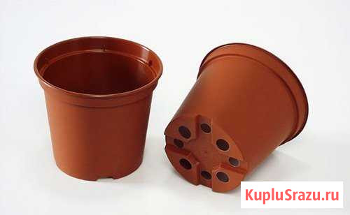 Горшок рассадный (перевалочный) рондо (новые) Каменск-Уральский - изображение 1