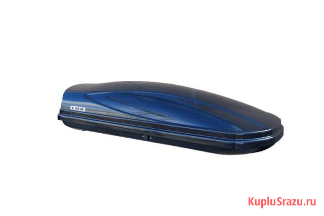 Бокс LUX 960 480L черный металлик 1960х780х420 Киров - изображение 1