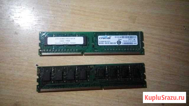 Оперативная память crucial 4гб DDR3 Белые Берега - изображение 1