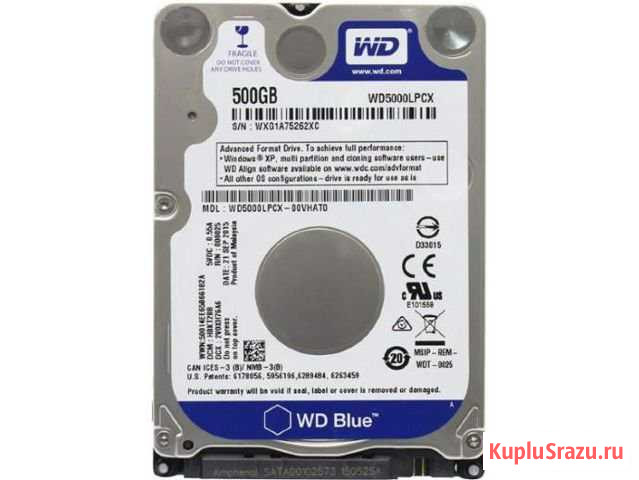 Жесткий Диск WD Blue 500 GB Коломна - изображение 1