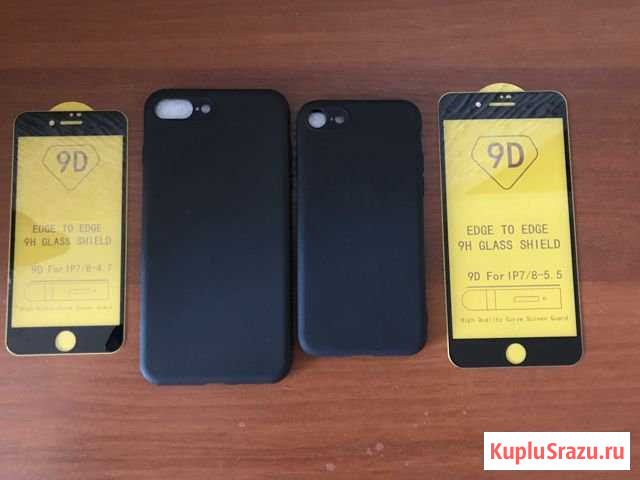 Чехлы и защитные стекла, iPhone 7,8, 7,8Plus Москва - изображение 1