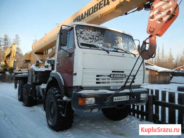 Раму с птс автокран камаз-43118. 6х6. 2012 г.р Благовещенск - изображение 1