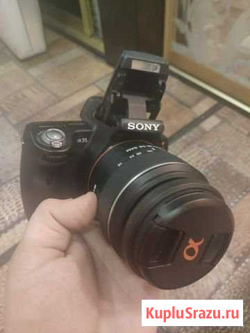 Зеркальный фотоаппарат Sony SLT A 35 Новокузнецк - изображение 1