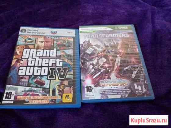 Продам диски: GTA 4, transformers Власиха