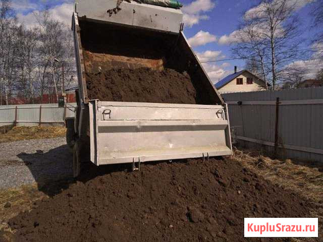 Земля с доставкой а/м ЗИЛ 5 кубов Бугры - изображение 1