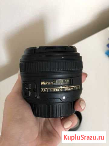 Nikon Nikkor 50 mm 1.8 g Краснодар - изображение 1
