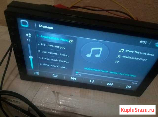 Магнитола 2din Android 8 новая. полный комплект Биробиджан - изображение 1