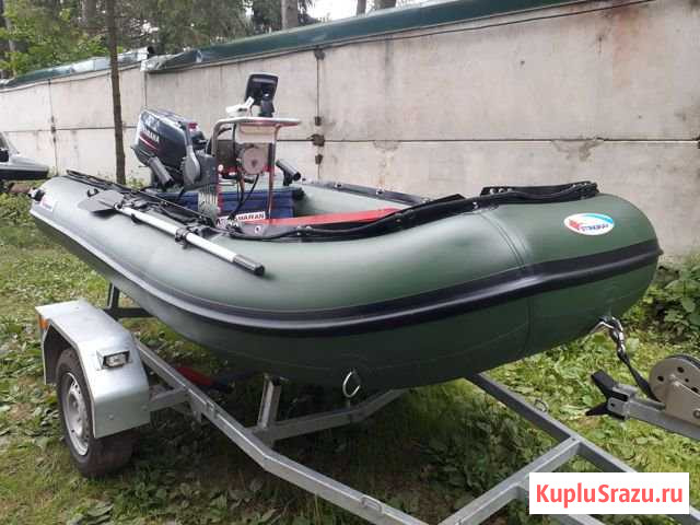 Лодка пвх Stingray 3.9 метра с мотором yamaha 25 Череповец - изображение 1