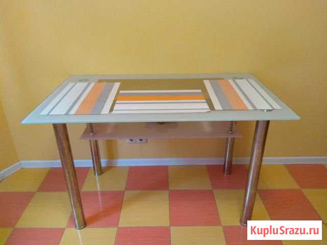 Стол кухонный стеклянный Балашиха - изображение 1