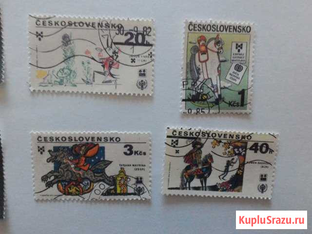 Марки чехословакия 1979-1985 г Новосибирск - изображение 1