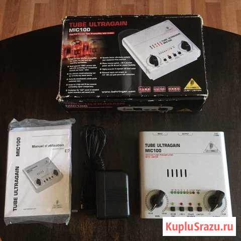 Behringer MIC100 Tube Ultragain Нижний Тагил - изображение 1