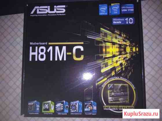 Материнская плата asus H81M-C (mATX,LGA1150,DDR3) Котлас