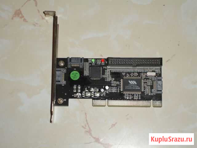 Контроллер Gembird ATA133, 2xsata, raid 0, 1, 1+0 Воронеж - изображение 1