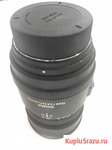 Объектив Sigma 70mm f/2.8 DG macro Nikon Мытищи - изображение 1