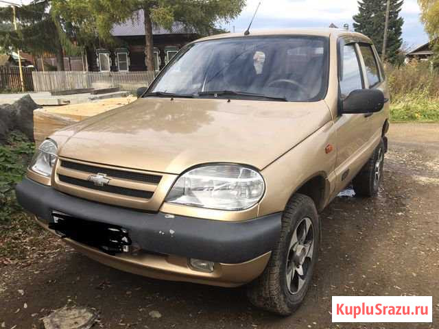 Chevrolet Niva 1.7 МТ, 2004, внедорожник Сысерть - изображение 1