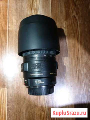 Объектив canon ef 70-300mm f/4-5.6 is usm Магнитогорск - изображение 1
