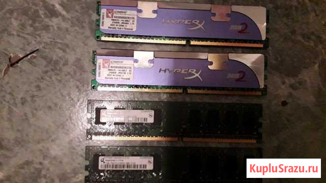 Оперативная память ddr 2 4гб Улан-Удэ - изображение 1