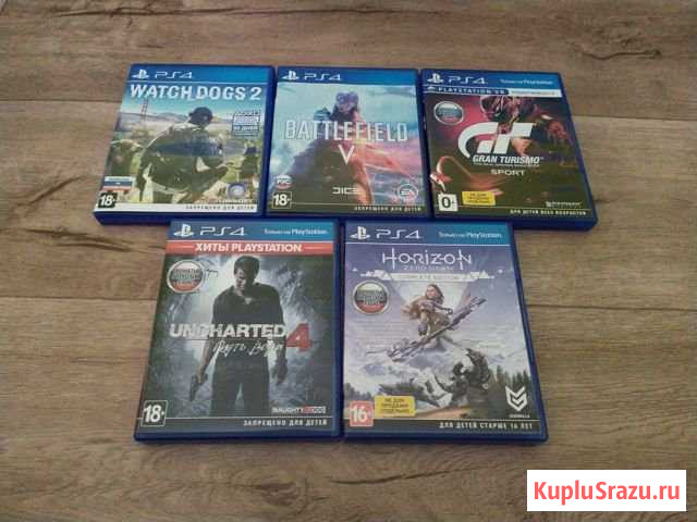 Диски для игровой консоли Playstation 4 Бугульма - изображение 1