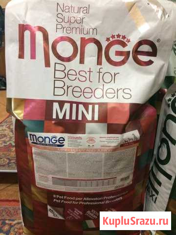 Корм для щенков Monge mini Бердск - изображение 1