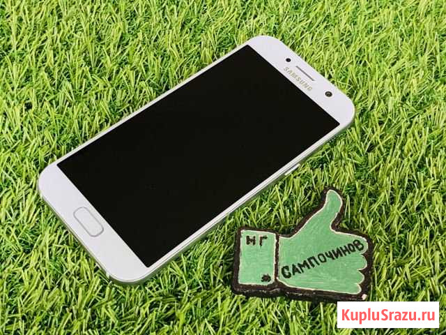 SAMSUNG A5 2017 голубой, арт.103 Пермь - изображение 1