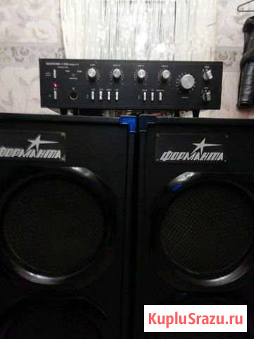 Усилитель Одиссей У 010 и колонки Форманта Усолье-Сибирское - изображение 1
