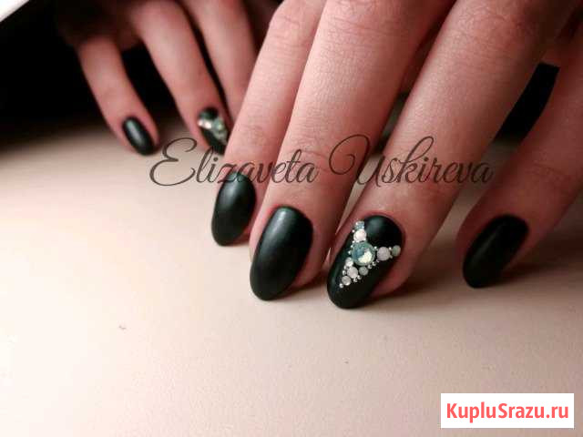 Маникюр +шеллак. Наращивание ногтей Краснодар - изображение 1