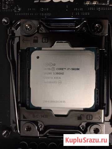 I7 5820K + MSI X99S Sli Plus Чита - изображение 1
