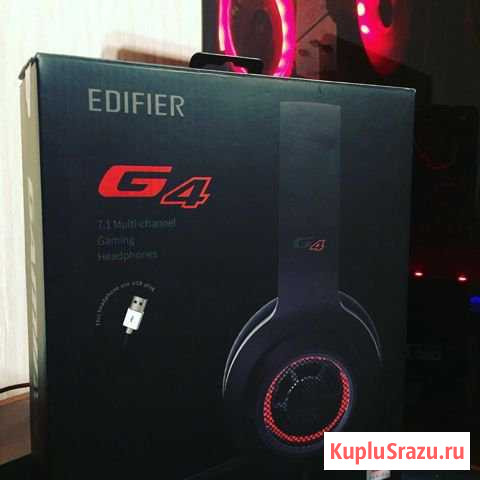 Игровые Наушники Edifier G4 Волжский - изображение 1