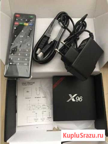 Тв бокс X96W 1Гб\8Гб Верещагино - изображение 1