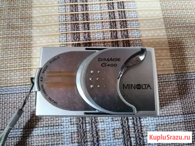 Фотоаппарат Konica Minolta dimage G400 Большой Лог - изображение 1