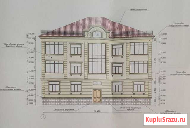 1-к квартира, 57 кв.м., 1/3 эт. Каспийск - изображение 1