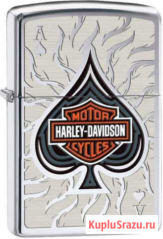 Зажигалка Zippo Harley Davidson HD Ace Of Sp 28688 Краснодар - изображение 1