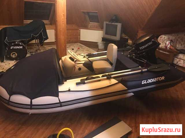 Лодка моторная gladiator 330 Балашиха - изображение 1