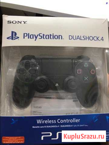 Новый беспров джойстик на PS 4 Нальчик - изображение 1