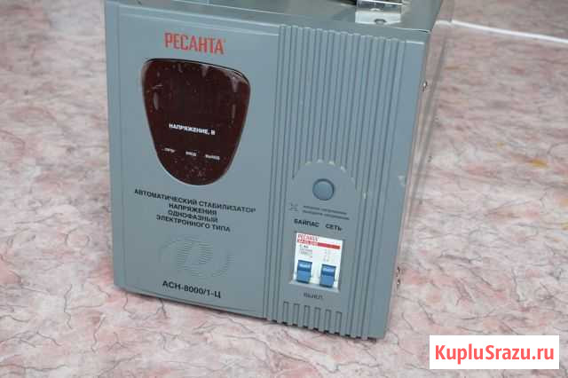 Стабилизатор ресанта асн-8000/1-Ц Иваново - изображение 1