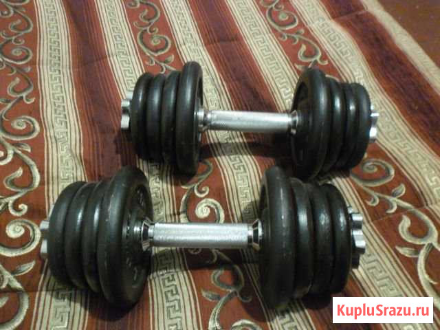 Гантели 2 по 15кг Калининград - изображение 1