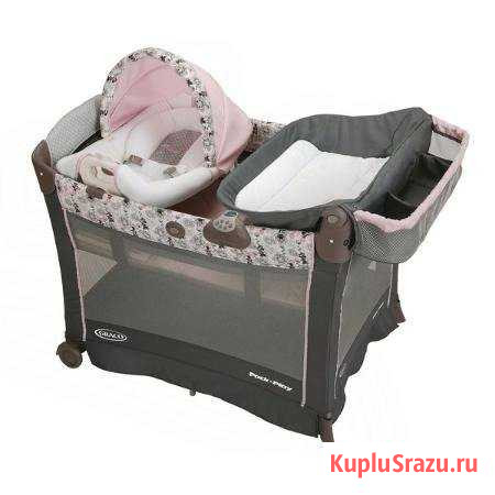 Манеж 3 в 1 Graco Cuddle Cove Чебоксары - изображение 1