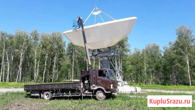 Услуги самогруза, манипулятора с люлькой Новосибирск - изображение 1
