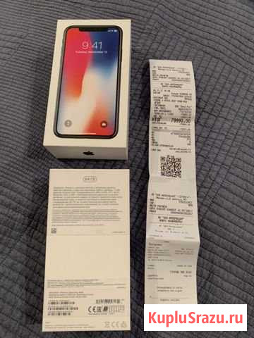 Айфон Х Space Grey 64 Красногорск - изображение 1