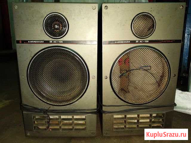 Колонки электроника 25ас-128 Калуга - изображение 1