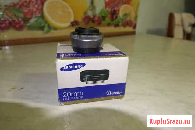Объектив SAMSUNG nx 20 f2.8 Черногорск - изображение 1