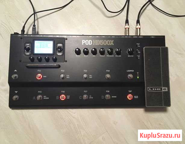 Гитарный процессор line 6 POD HD500X Ижевск - изображение 1