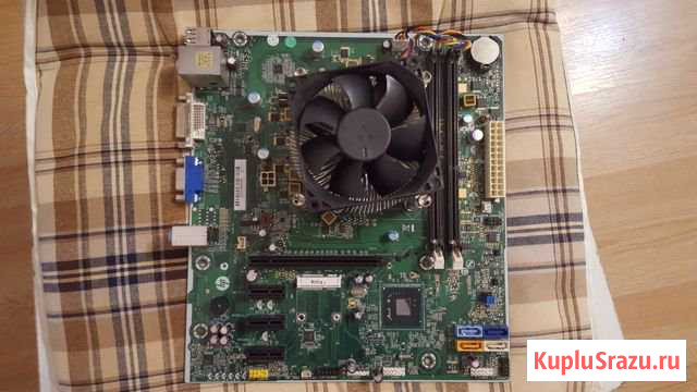 Материнская плата HP сокет 1155+i3 2120 Рассказово - изображение 1