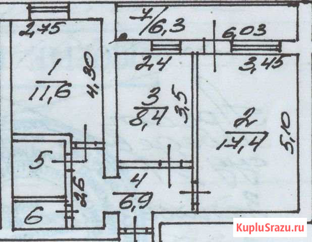 2-к квартира, 54 кв.м., 2/9 эт. Геленджик - изображение 1