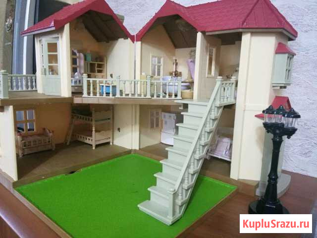 Sylvanian Families дом, мебель и зверюшки Кимры - изображение 1