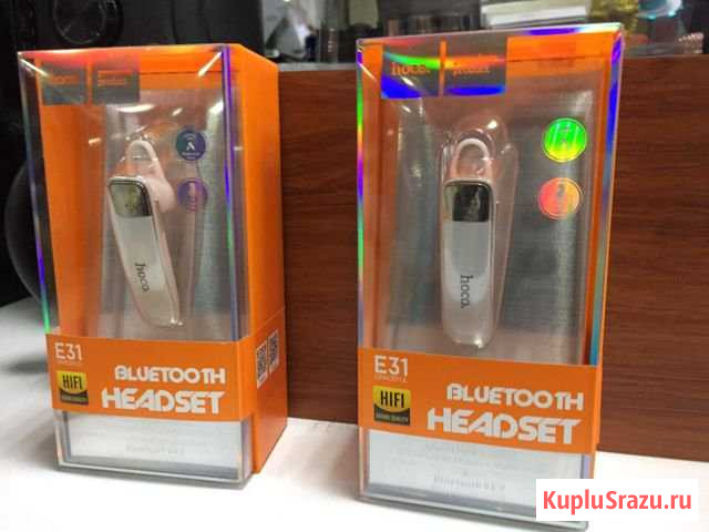 Bluetooth гарнитура hoco Курск - изображение 1