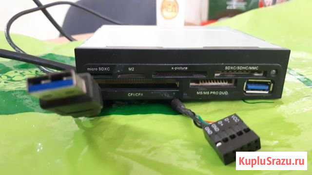 Кард-ридер ginzzu GR-156UB Хабаровск - изображение 1