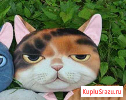 Интерьерная подушка трехцветная кошка Кемерово - изображение 1