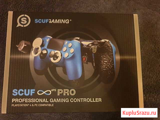 Игровой контроллер scuf infinity4PS PRO black Люберцы - изображение 1